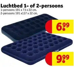 Kruidvat Luchtbed 1- of 2-persoons aanbieding