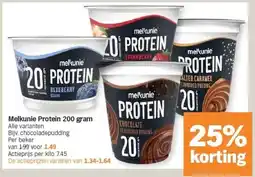 Albert Heijn Melkunie Protein 200 gram aanbieding