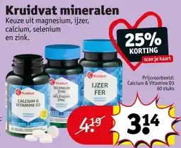 Kruidvat Kruidvat mineralen aanbieding