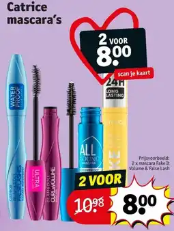 Kruidvat Catrice mascara’s aanbieding