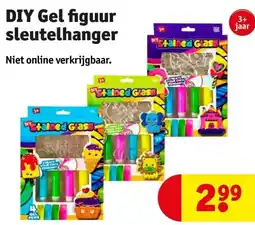 Kruidvat DIY Gel figuur sleutelhanger aanbieding