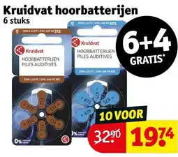 Kruidvat Kruidvat hoorbatterijen aanbieding