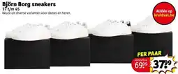 Kruidvat Björn Borg sneakers aanbieding