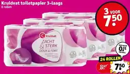 Kruidvat toiletpapier 3-laags