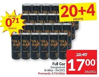 Full gaz energiedrank