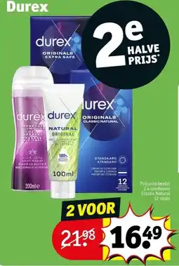 Kruidvat Durex aanbieding
