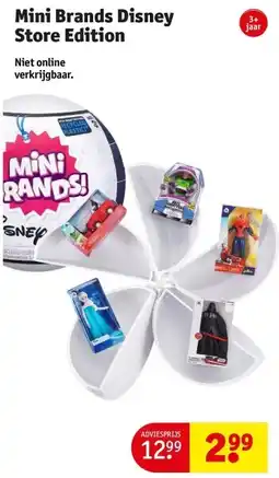Kruidvat Mini Brands Disney Store Edition aanbieding