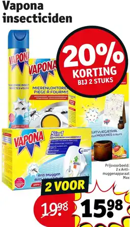 Kruidvat Vapona insecticiden aanbieding