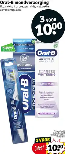 Kruidvat Oral-B mondverzorging aanbieding
