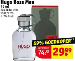 Kruidvat Hugo Boss Man 75 ml aanbieding