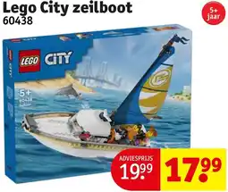 Kruidvat Lego City zeilboot aanbieding