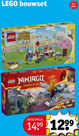 Kruidvat LEGO bouwset aanbieding