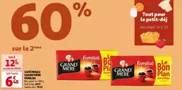 Auchan CAFÉ MOULU GRAND'MÈRE FAMILIAL aanbieding