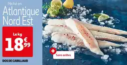 Auchan DOS DE CABILLAUD aanbieding