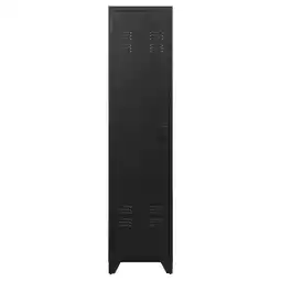 Leen Bakker Kleerkast Mick 1-deurs - antracietkleur - 180x43x50 cm aanbieding