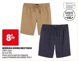Auchan BERMUDA HOMME INEXTENSO aanbieding