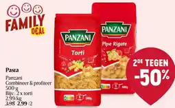 Delhaize Panzani Pasta aanbieding