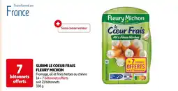 Auchan SURIMI LE COEUR FRAIS FLEURY MICHON aanbieding