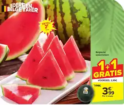 Carrefour watermeloen aanbieding