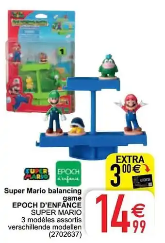 Cora Super mario balancing game epoch d`enfance aanbieding
