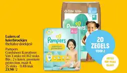 Delhaize Pampers luiers of luierbroekjes aanbieding