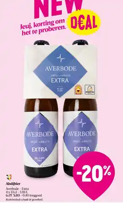 Delhaize Averbode Extra Abdijbier aanbieding