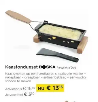 Kaasfondueset Boska
