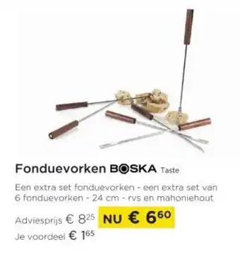 Fonduevorken Boska Taste
