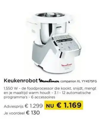 Keukenrobot Companion XL YY4575FG