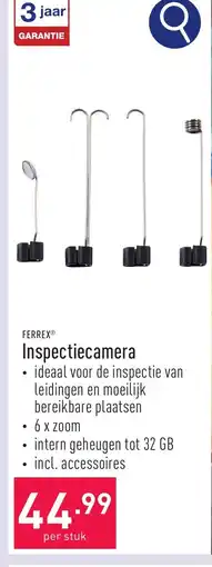ALDI Inspectiecamera aanbieding