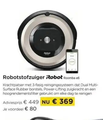 Robotstofzuiger Roomba e6