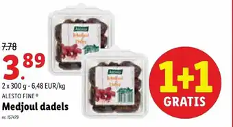 Lidl Alesto Fine Medjoul dadels aanbieding