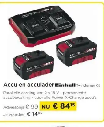 Accu En Acculader