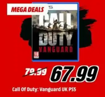 MediaMarkt Call of Duty: Vanguard UK PS5 aanbieding