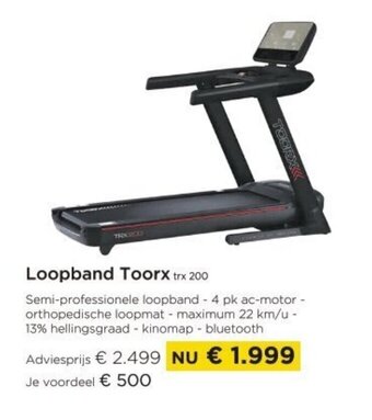 Loopband Toorx trx 200