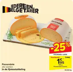 Carrefour Passendale 100g aanbieding