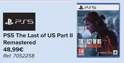 Carrefour PS5 The Last of US Part II Remastered aanbieding