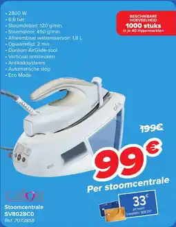 Carrefour calor Stoomcentrale SV8028C0 aanbieding