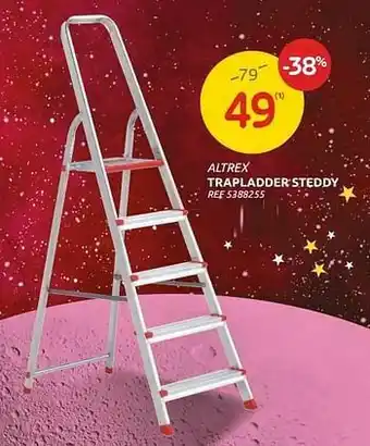 Brico Trapladder steddy aanbieding