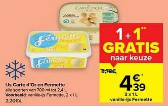 Vanille-ijs fermette