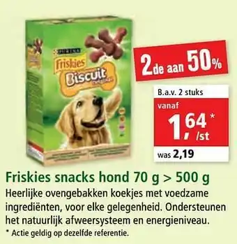 Maxi Zoo Friskies snacks hond aanbieding