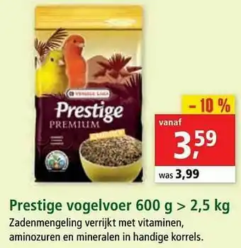 Prestige vogelvoer