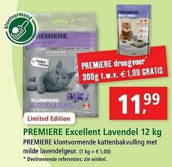 Maxi Zoo Premiere excellent lavendel aanbieding