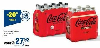 Makro Coca-cola zero aanbieding