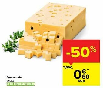 Carrefour Market Emmentaler aanbieding