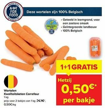 Carrefour Market Wortelen kwaliteitsketen carrefour aanbieding