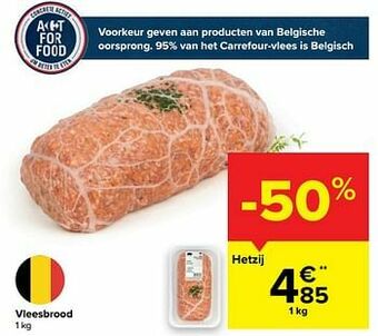 Carrefour Vleesbrood aanbieding