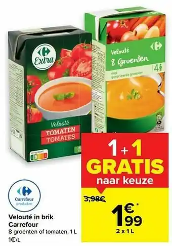 Velouté in brik carrefour