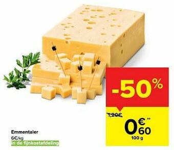 Carrefour Emmentaler aanbieding