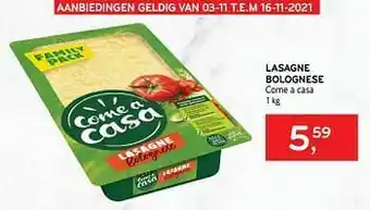 Alvo Lasagne bolognese come a casa aanbieding